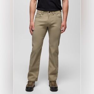 Prana Brion Pants 36x32 Tan New